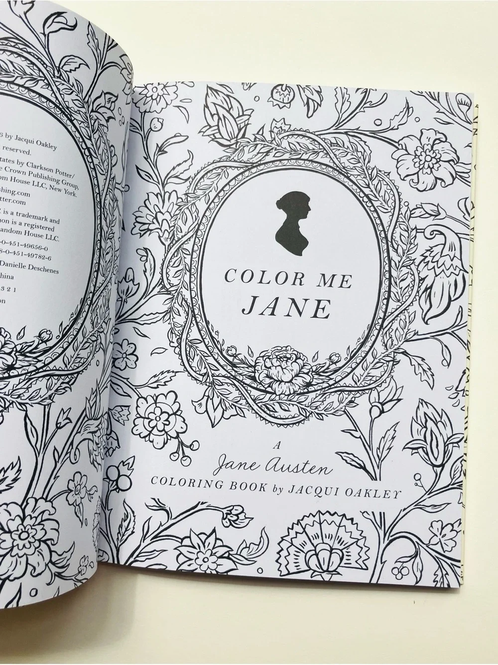 Color Me Jane Coloring Book by Jacqui Oakley